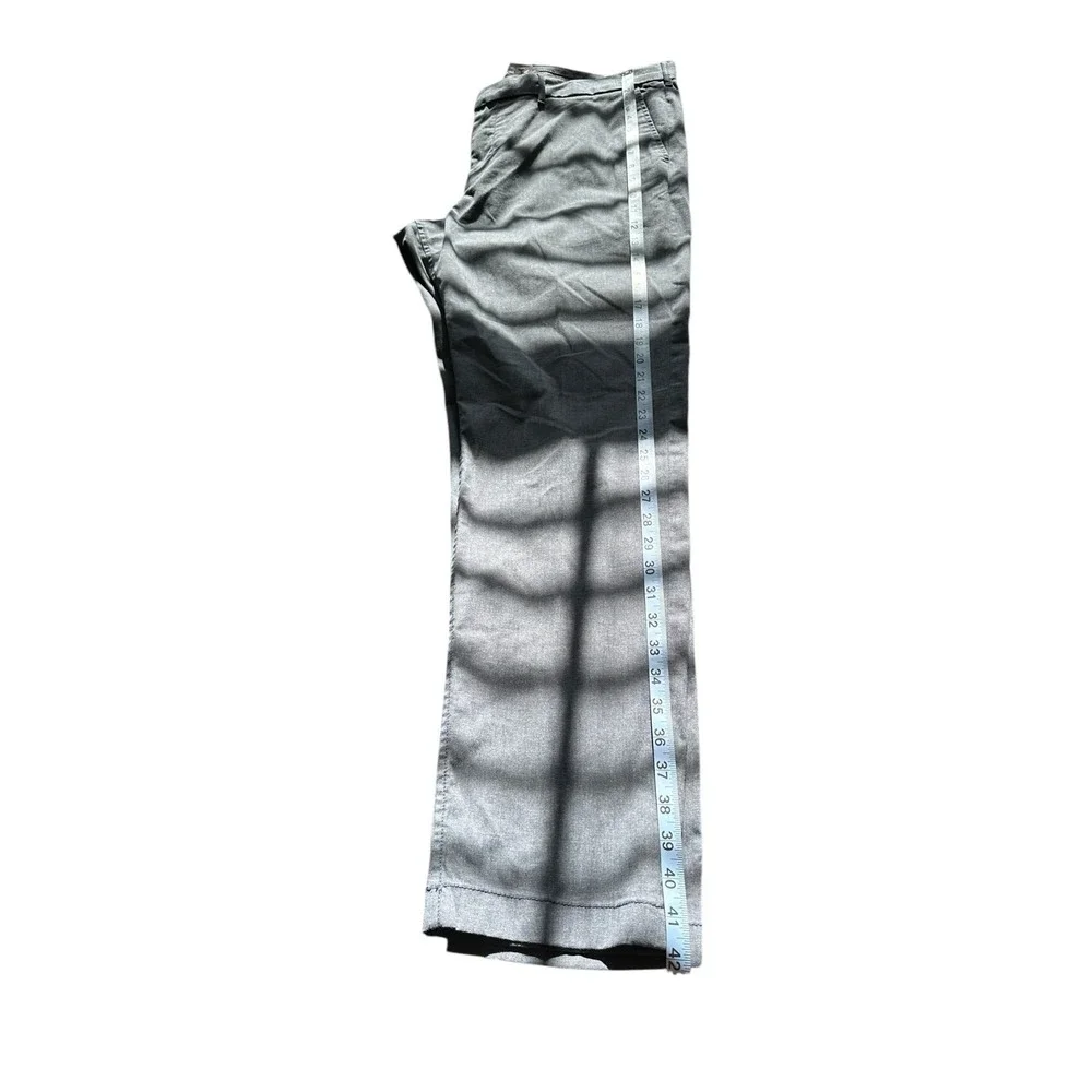 Nordstrom Slim Fit Dress Pants Mens 40x32 Blue Grey Flat Front Trousers